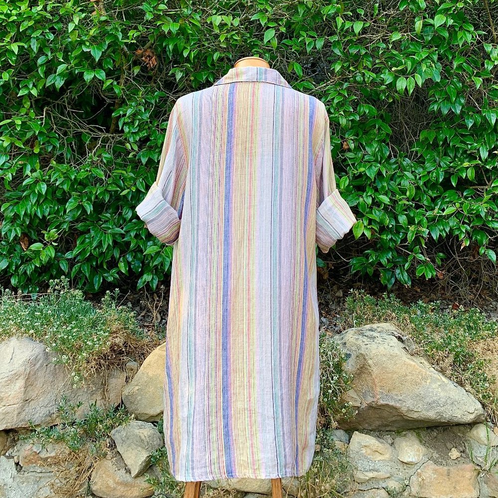 CP Shades soft linen tunic, dress, bathing suit cover - Picture 4 of 5
